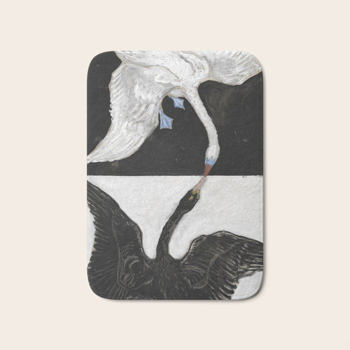 Hilma Af Klint, The Swan, No. 1 Bath Mat