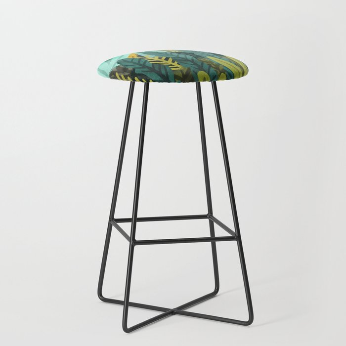 Forest Bride | Jungle Wedding Painting | Travel Solo | Blonde Woman Dancing Joy Stool