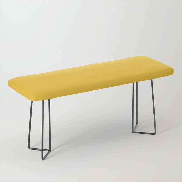 Canary Yellow - Solid Color Collection Bench