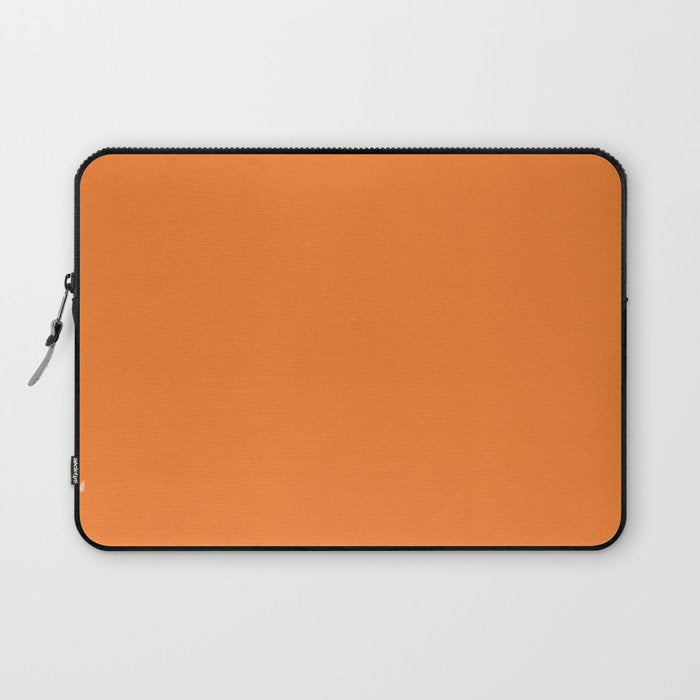 Tangerine - Solid Color Collection Laptop Sleeve