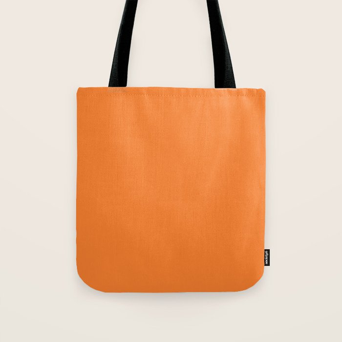 Tangerine - Solid Color Collection Tote Bag