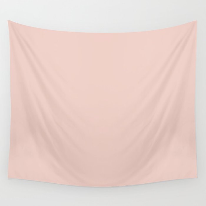 Blush - Solid Color Collection Wall Tapestry