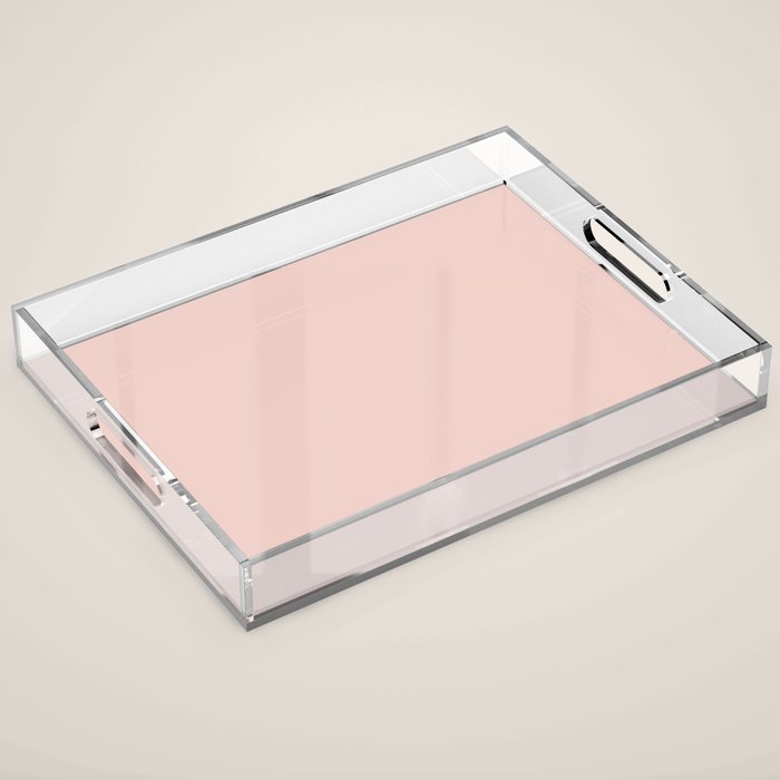 Blush - Solid Color Collection Acrylic Tray