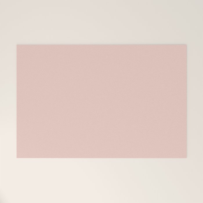 Blush - Solid Color Collection Welcome Mat