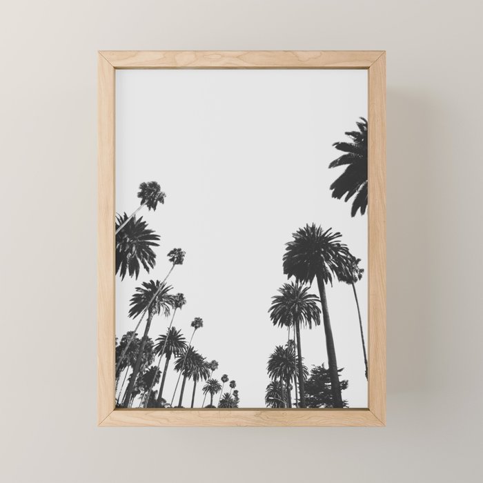 Palm Spring California, Palms Mini Art Print