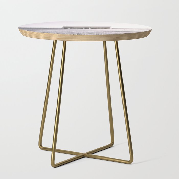 Marfa Icon - Black And White Version Side Table