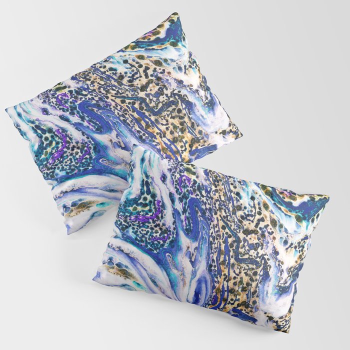 Blue Acid #Homestorie #Buyart #Decor Pillow Sham