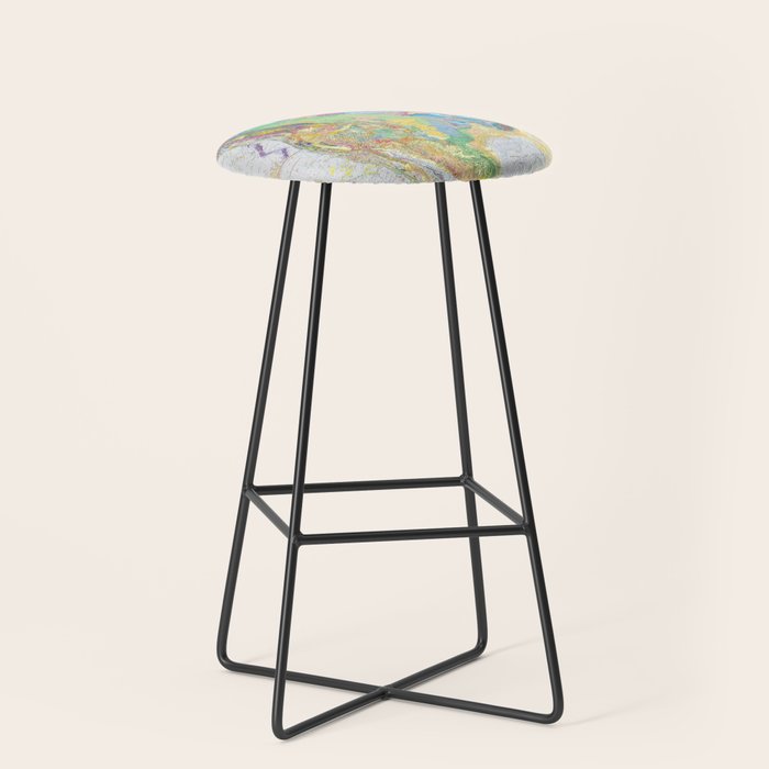Usgs Geological Map Of North America Stool