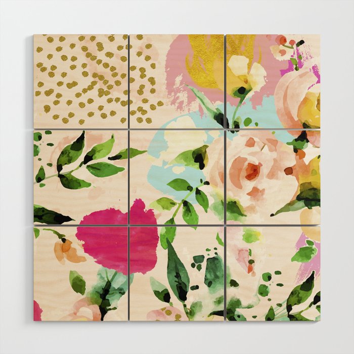 Floral Blush #Homestorie #Decor #Buyart Wood Wall Art