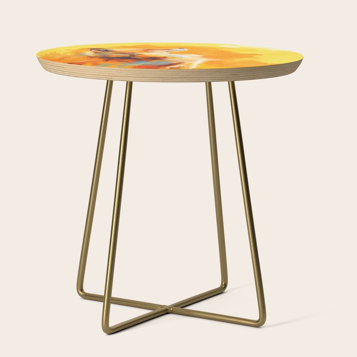 Blissful Light - Fox Portrait Side Table
