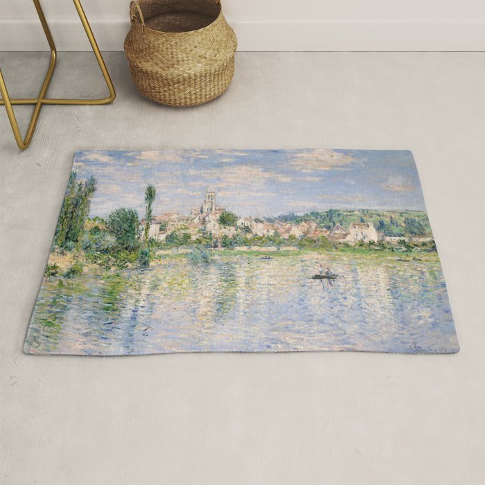 Vetheuil In Summer 1880 By Claude Monet Rug