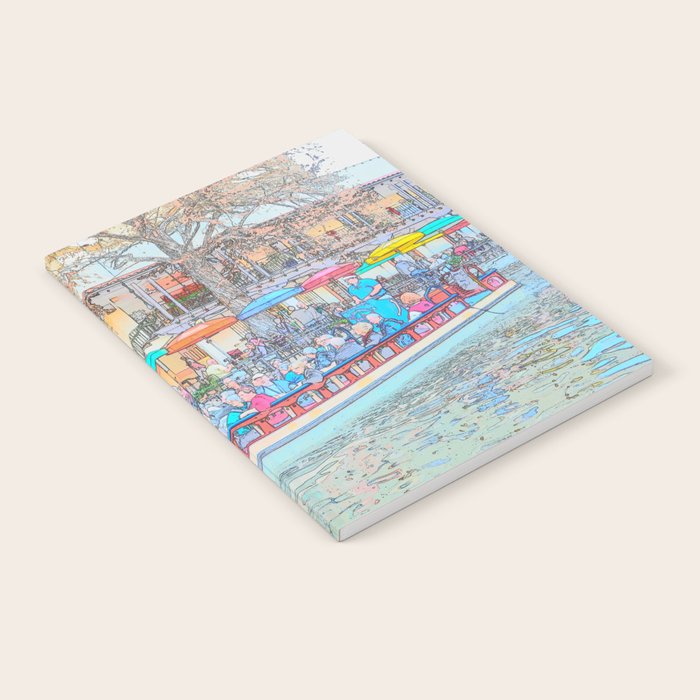 Ride Down The River - San Antonio, Texas Notebook