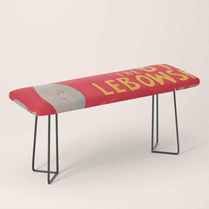 The Big Lebowski - Movie Poster, Coen Brothers Film, Jeff Bridges, John Turturro, Bowling Bench