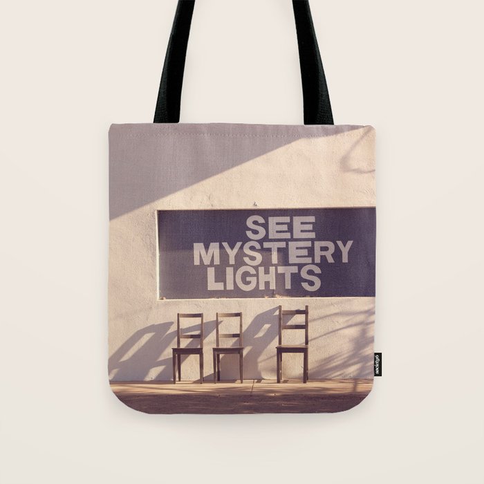See Mystery Lights - Marfa, Texas Tote Bag
