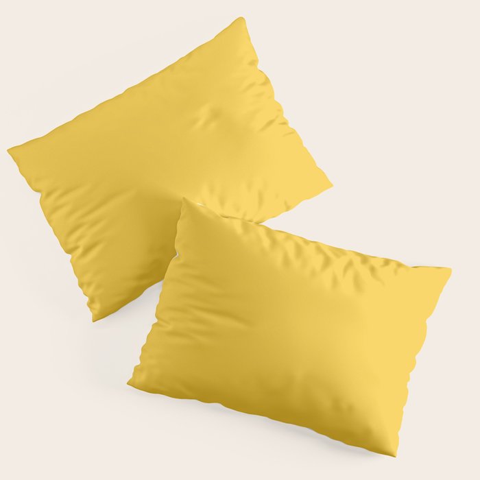 Canary Yellow - Solid Color Collection Pillow Sham