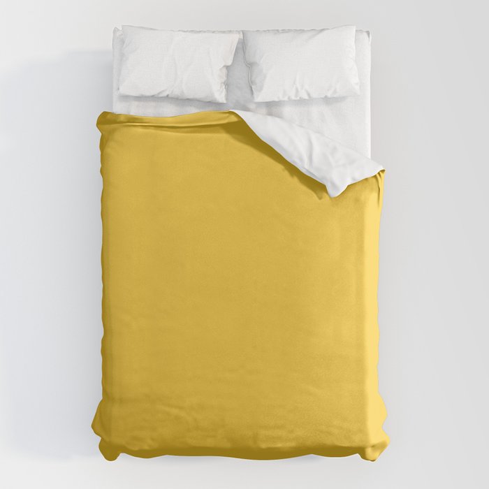 Canary Yellow - Solid Color Collection Duvet Cover