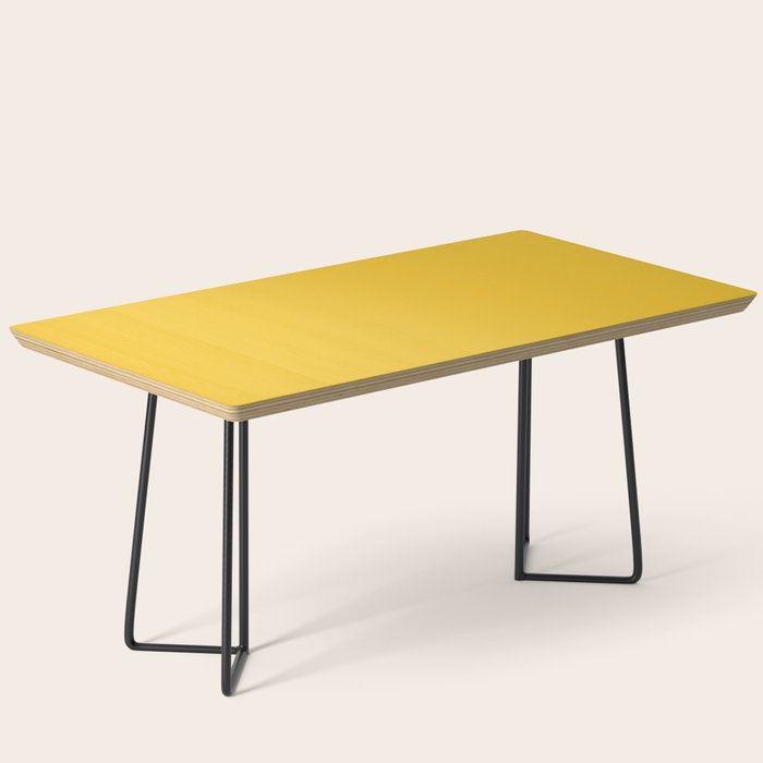 Canary Yellow - Solid Color Collection Coffee Table
