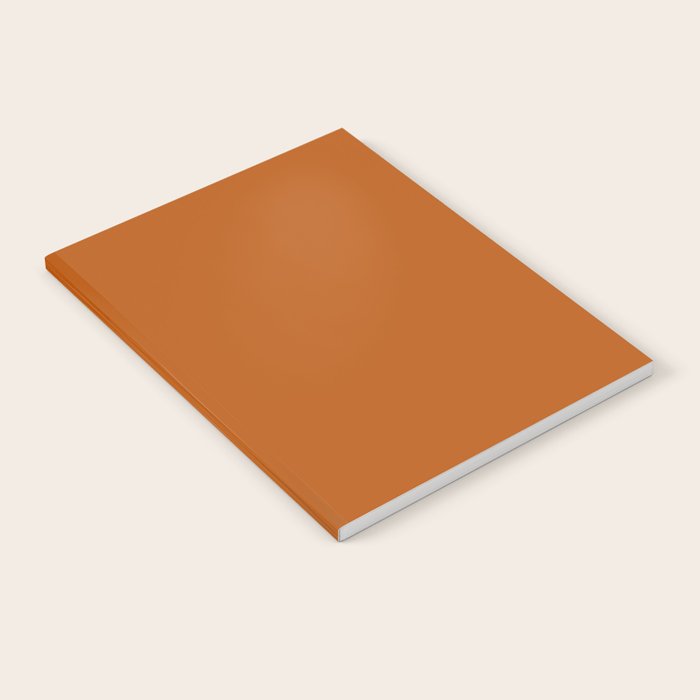 Ginger - Solid Color Collection Notebook