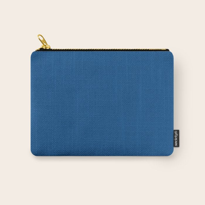 Lapis Lazuli Blue - Solid Color Collection Carry All Pouch