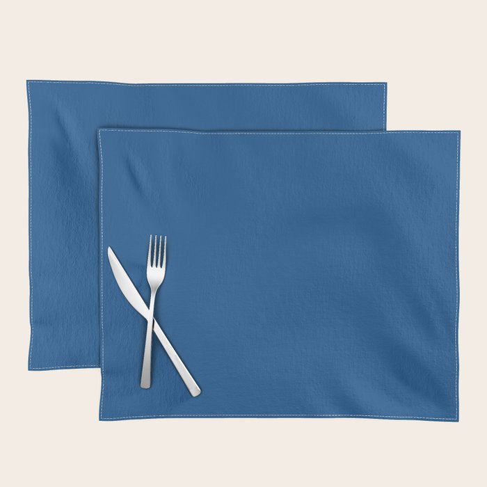 Lapis Lazuli Blue - Solid Color Collection Placemat