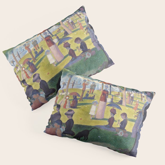 A Sunday On La Grande Jatte By Georges Seurat, 1884 Pillow Sham