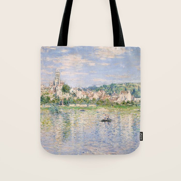 Vetheuil In Summer 1880 By Claude Monet Tote Bag