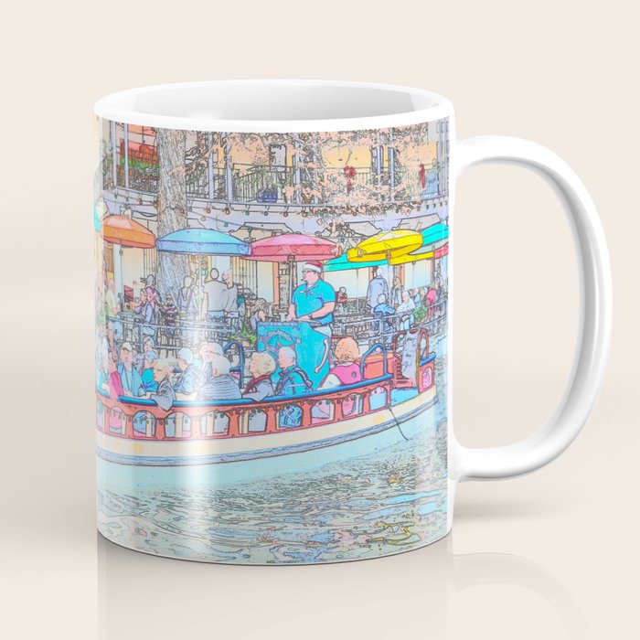 Ride Down The River - San Antonio, Texas Coffee Mug