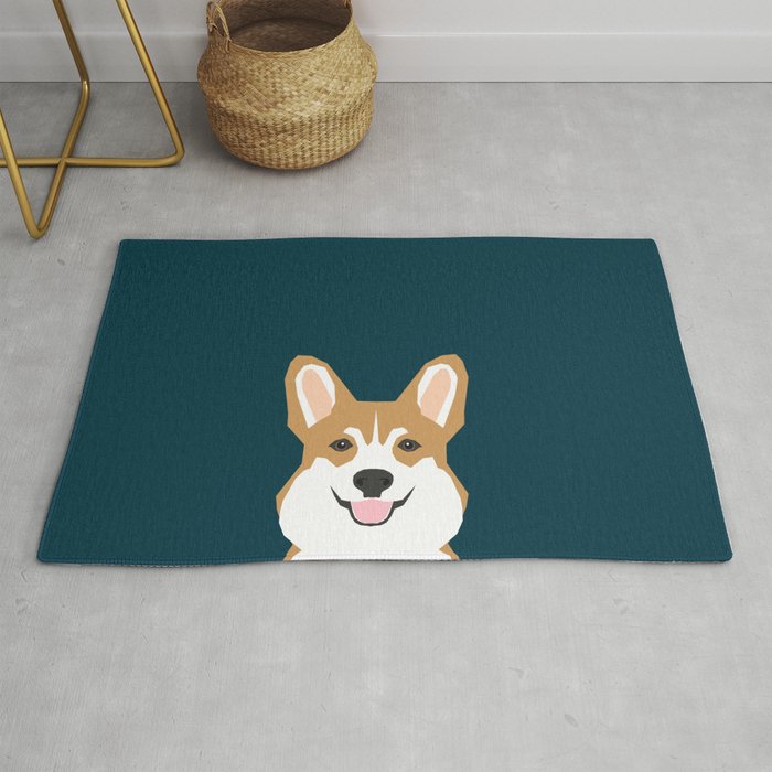 Teagan - Corgi Welsh Corgi Gift Phone Case Design For Pet Lovers And Dog People Rug