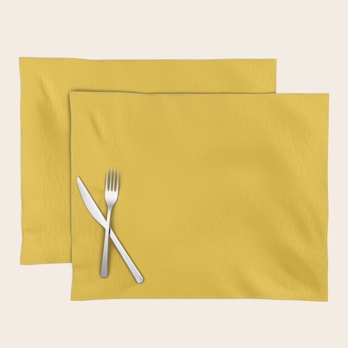 Canary Yellow - Solid Color Collection Placemat