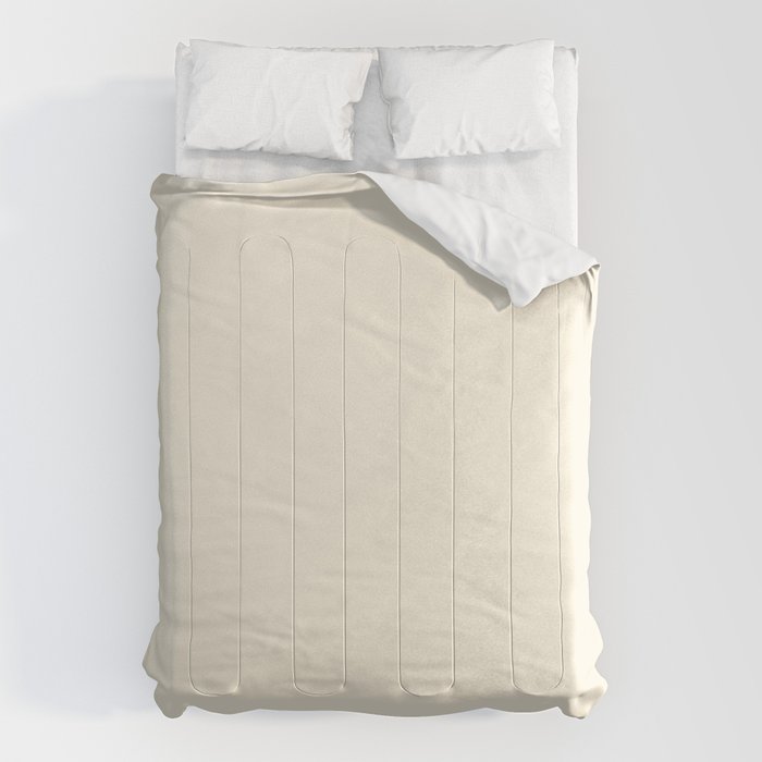Cream - Solid Color Collection Comforter
