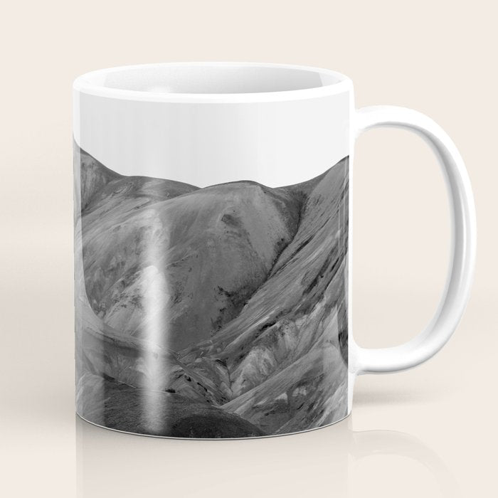 Mountain Range, Minimalist Art, Mountain Coffee Mug
