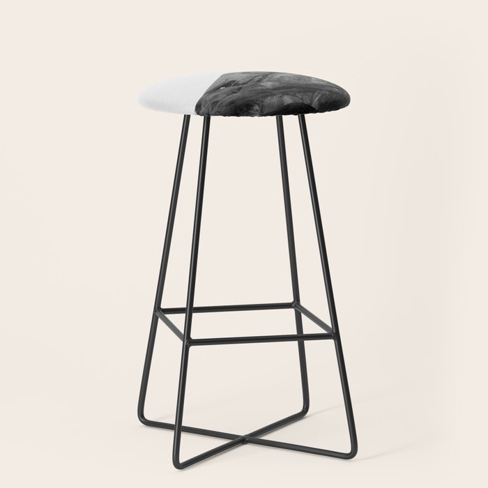 Mountain Range, Minimalist Art, Mountain Stool