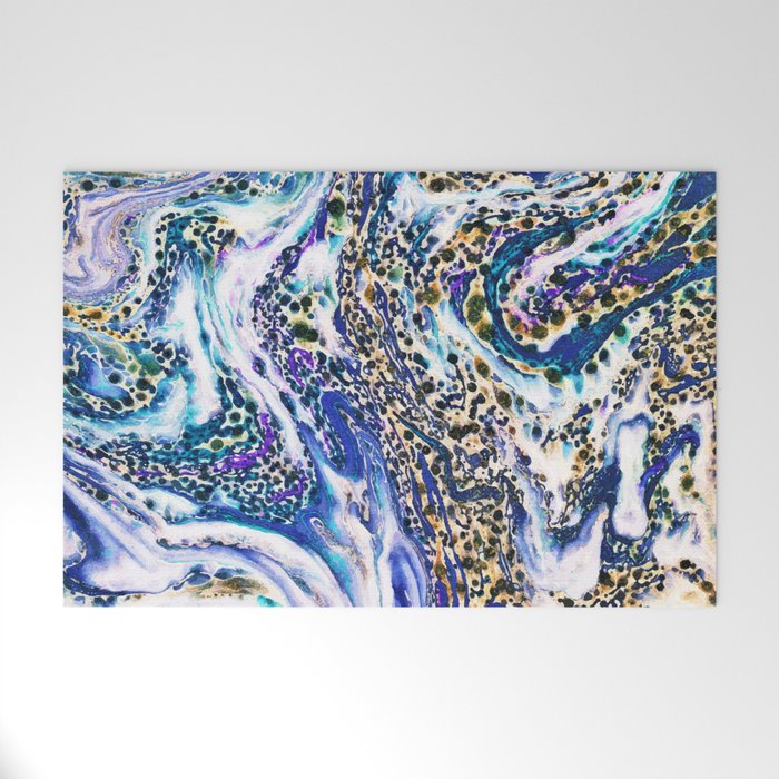 Blue Acid #Homestorie #Buyart #Decor Welcome Mat