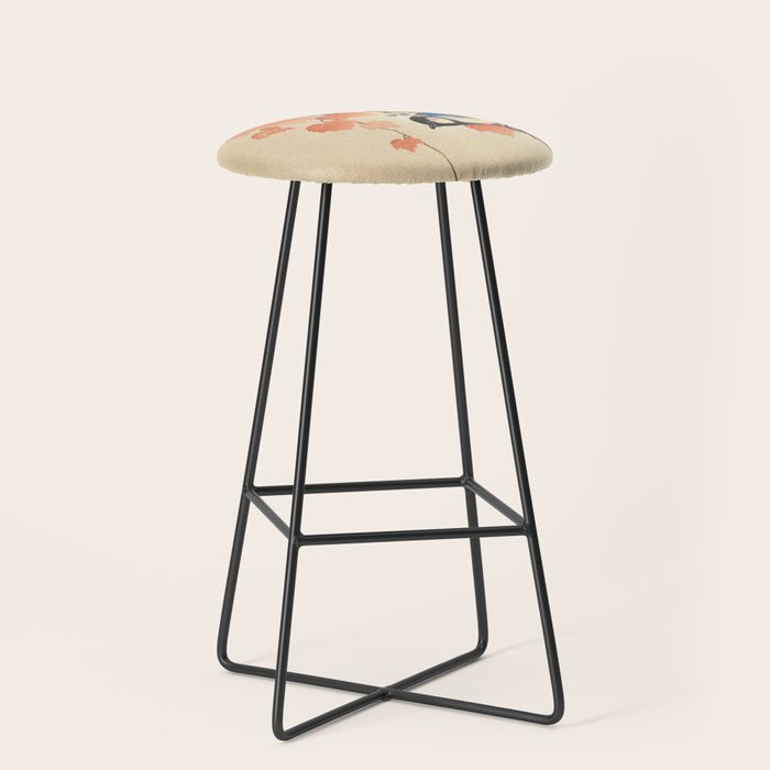Ohara Koson - Japanese Bird Blockprint Stool