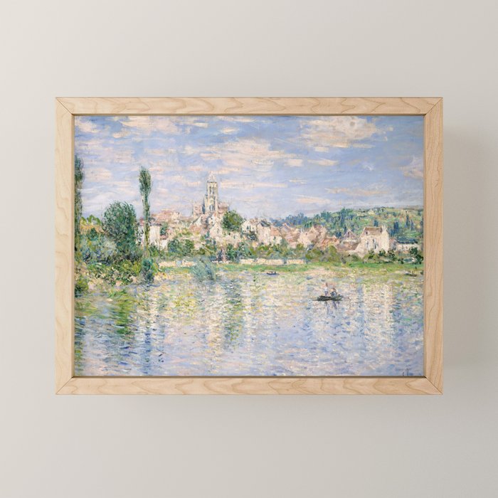 Vetheuil In Summer 1880 By Claude Monet Mini Art Print