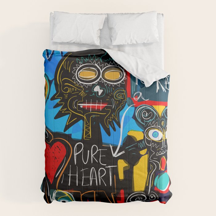 Don'T Be Evil Street Art Graffiti Comforter