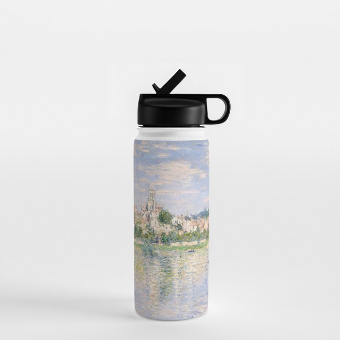 Vetheuil In Summer 1880 By Claude Monet Water Bottle