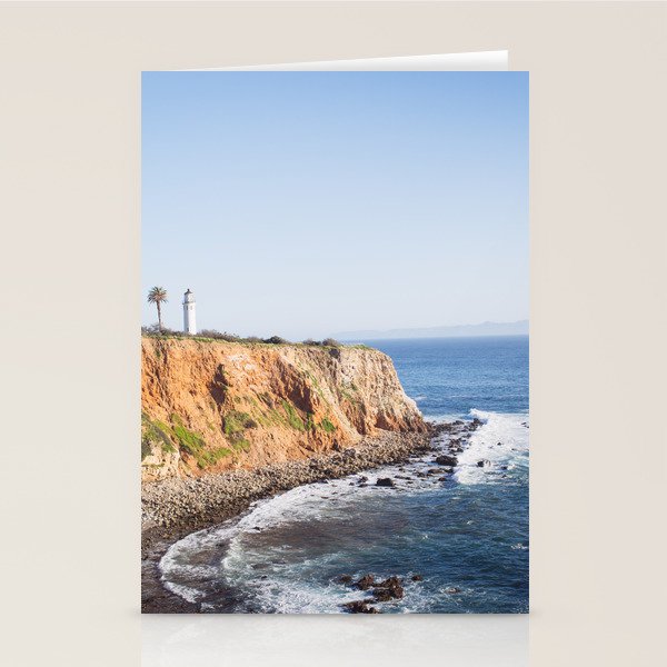 Point Vicente Lighthouse (Color Version) Stationery Card