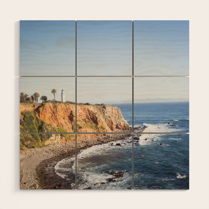 Point Vicente Lighthouse (Color Version) Wood Wall Art