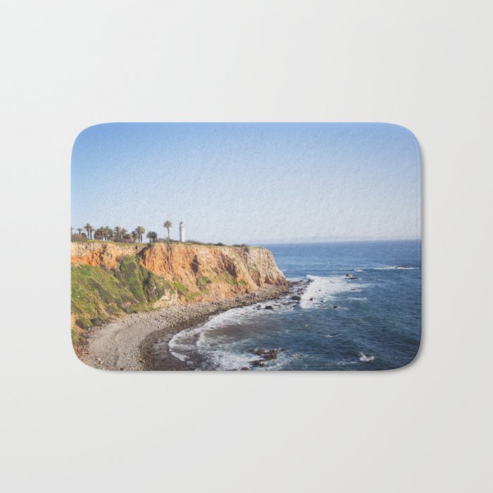 Point Vicente Lighthouse (Color Version) Bath Mat