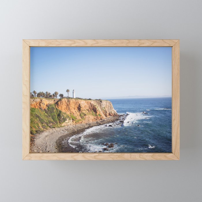 Point Vicente Lighthouse (Color Version) Mini Art Print