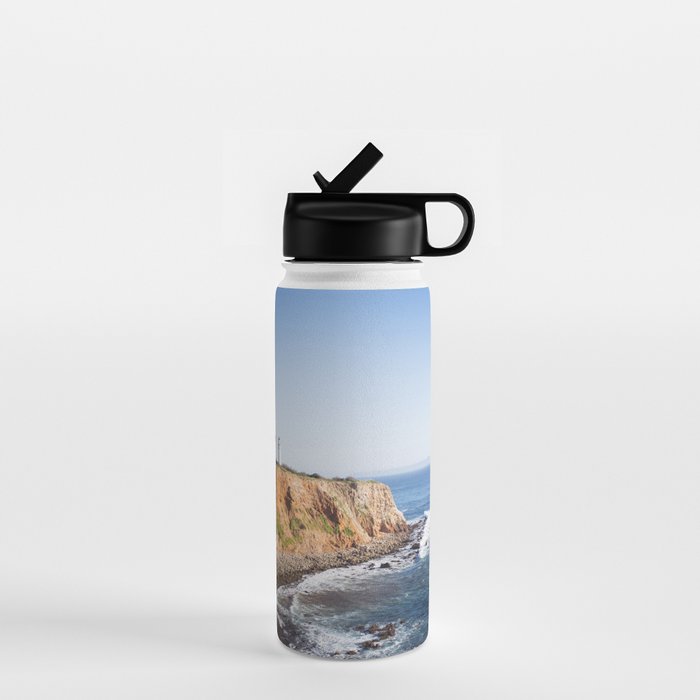 Point Vicente Lighthouse (Color Version) Water Bottle