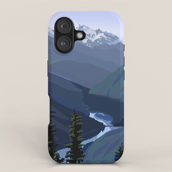 North Cascades National Park, Vintage Iphone Case