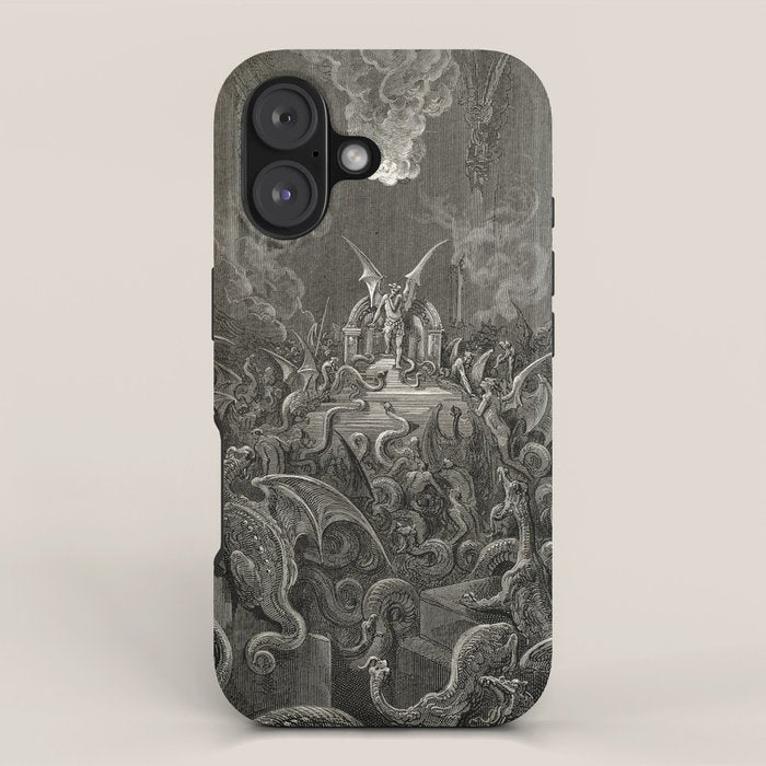 Gustave Doré - The Lost Paradise Iphone Case