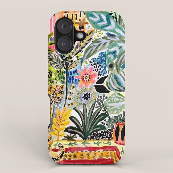 Karen Fields Tiger In The City Iphone Case