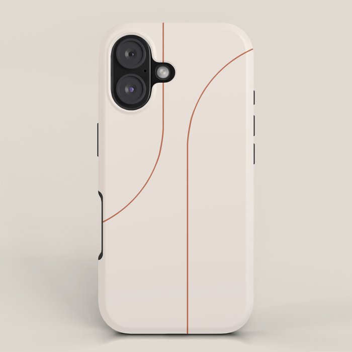 Modern Minimal Line Abstract Xxvi Iphone Case