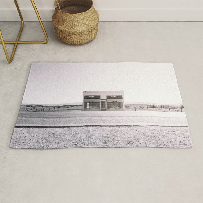 Marfa Icon - Black And White Version Rug
