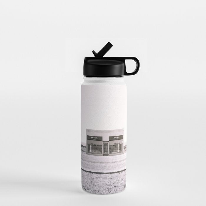 Marfa Icon - Black And White Version Water Bottle