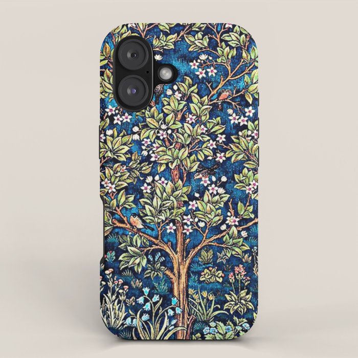 William Morris Tree Of Life, Morris Floral, No,3. Iphone Case