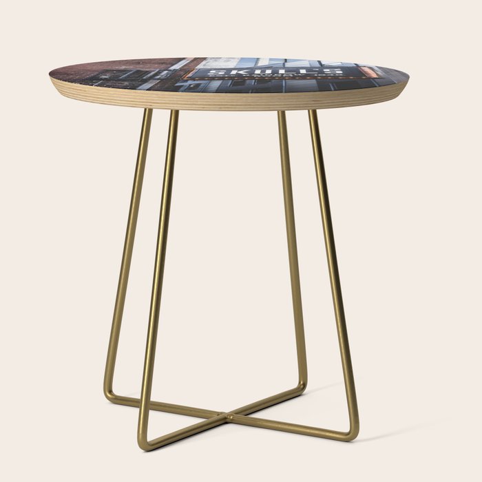 Skull'S Rainbow Room Nashville Tennessee Side Table